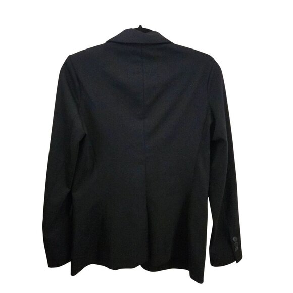 J.Crew 365 Stretch Everyday 1 Button Black Blazer Size 4 - Picture 3 of 5